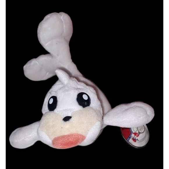 POKEMON KFC Exclusive Plush Set of 4 Beanie Toys-1998-Vulpix-Dratini-Seel-Zubat - Picture 3 of 5